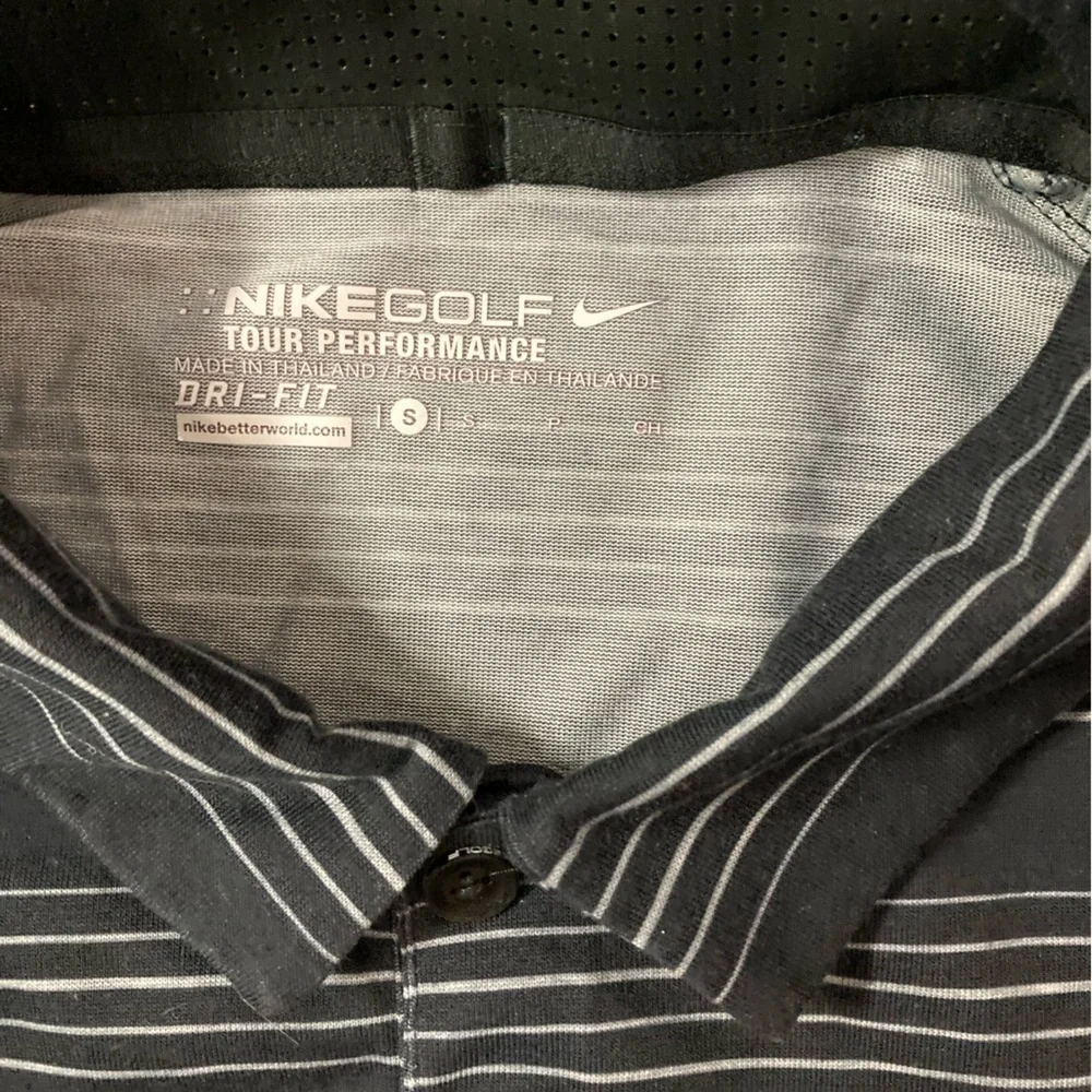 Nike Golf Tour Performance Dri-Fit Small‎ Polo Shirt